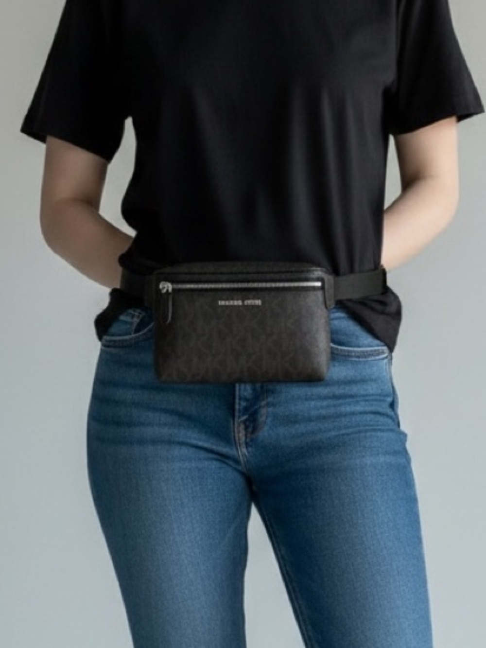 Michael Kors Monogram Waist Pack Belt Bag Fanny Pack